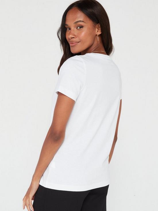 stillFront image of everyday-the-essential-crew-neck-t-shirt-white
