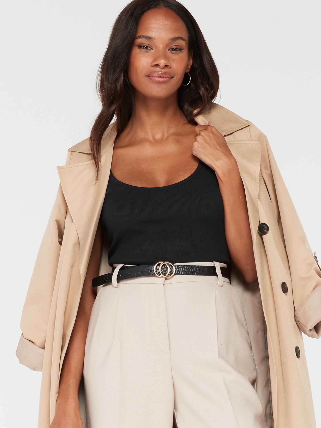 Everyday The Essential Rib Vest - Black | Very