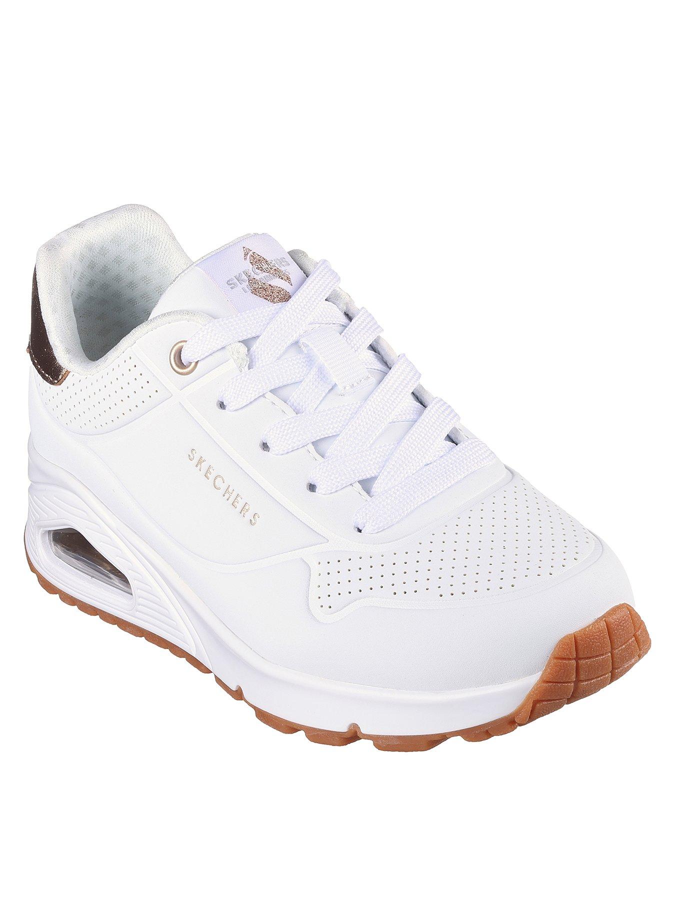 Skechers Women's UNO-Slither and Shine Sneaker