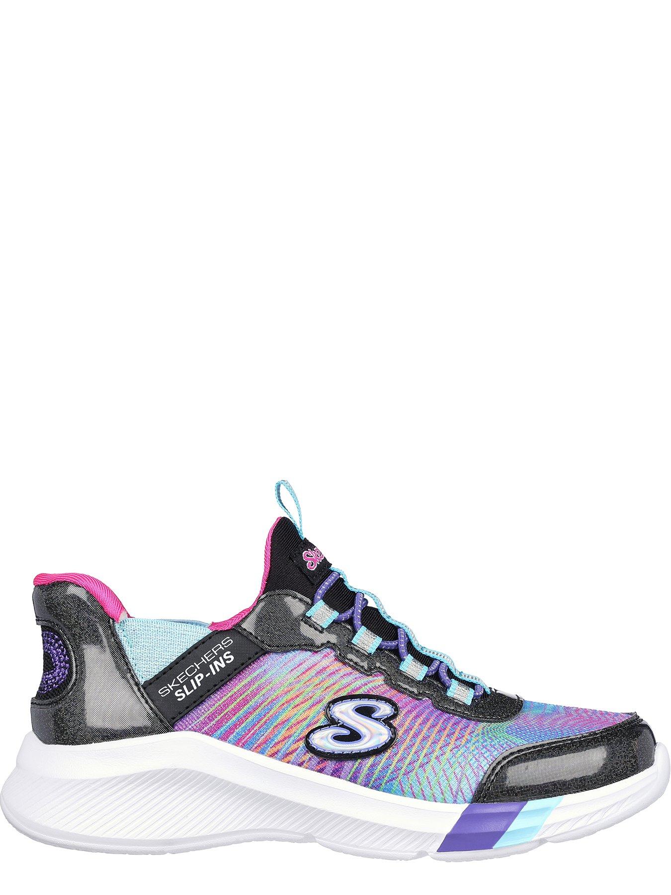 Girls best sale skechers clearance