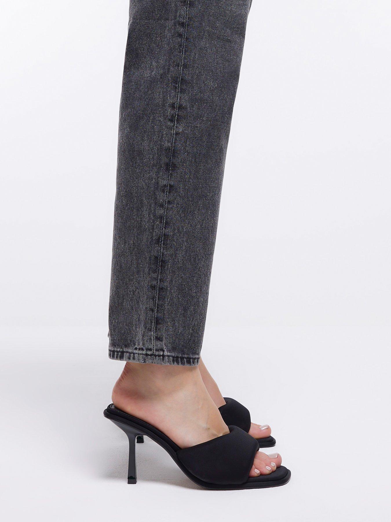 Padded mule online heel