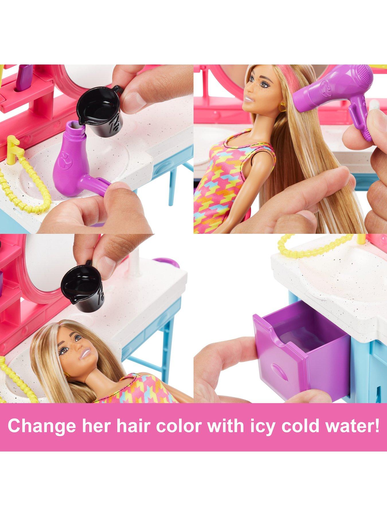 Barbie style cheap salon playset