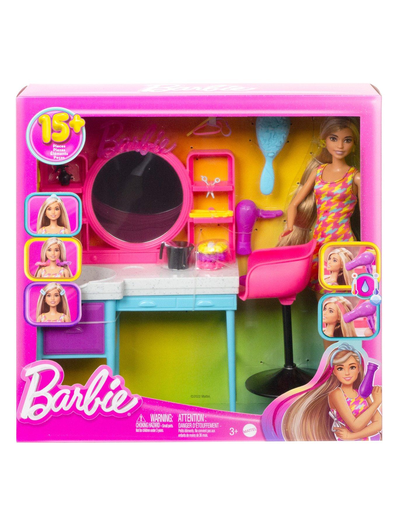 Barbie Totally Hair Salon Playset and Accessories