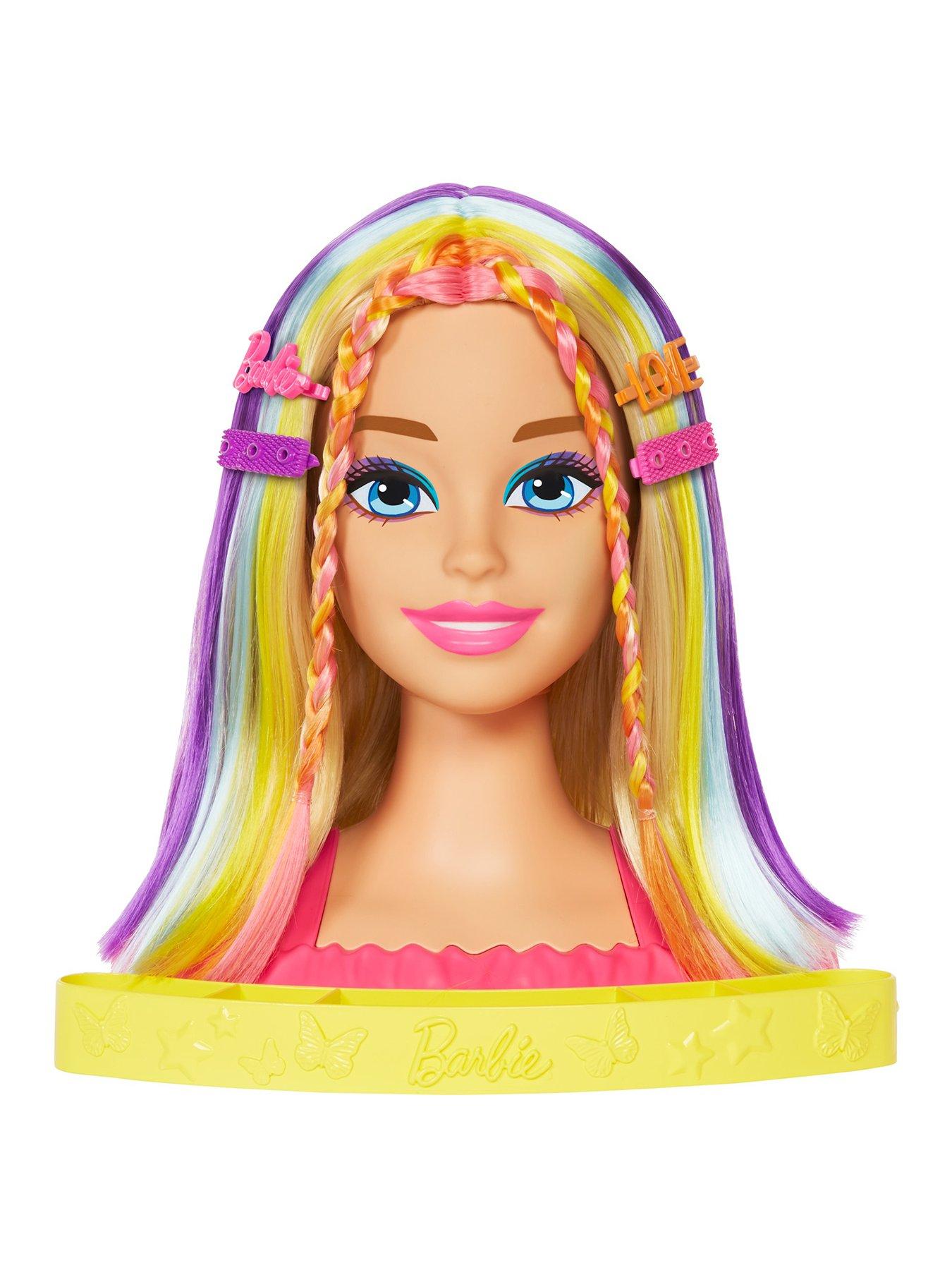 Barbie head sales hair salon