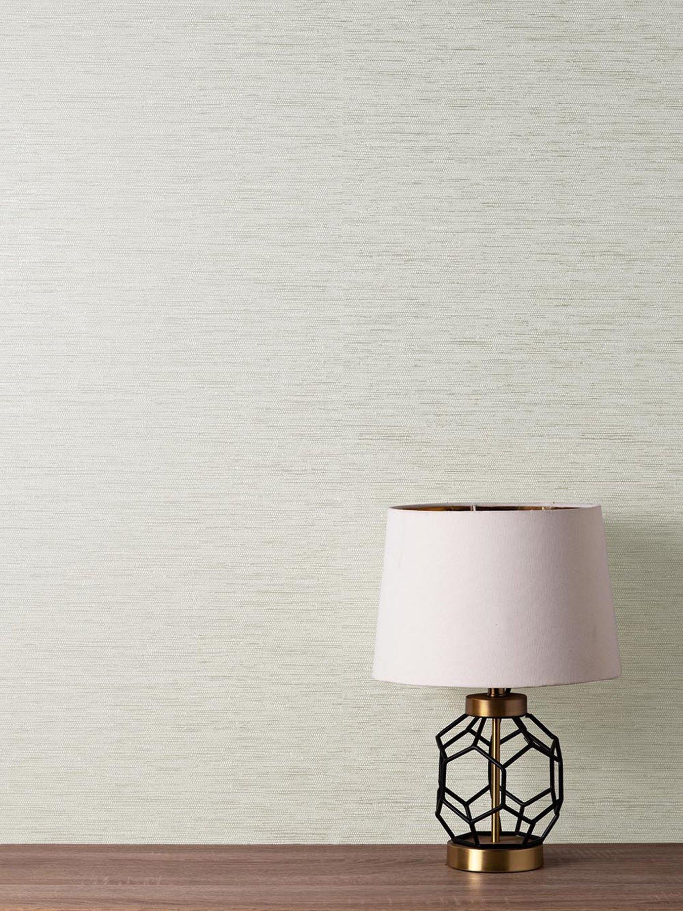 Fine Decor Miya Grasscloth Wallpaper in Natural