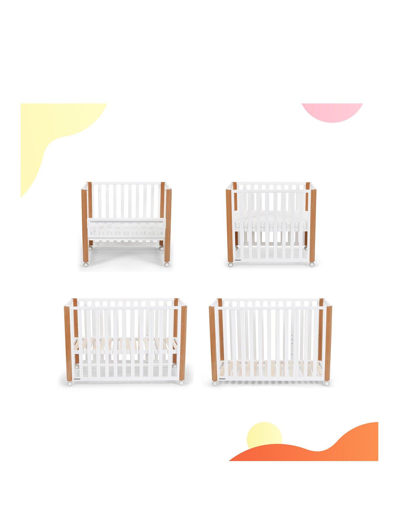Image 2 of 8 of Kinderkraft Koya Cot&nbsp;- White