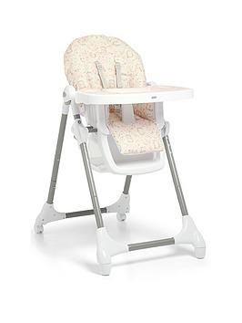 Product photograph of Mamas Papas Snax Highchair - Curious Alphabet from very.co.uk
