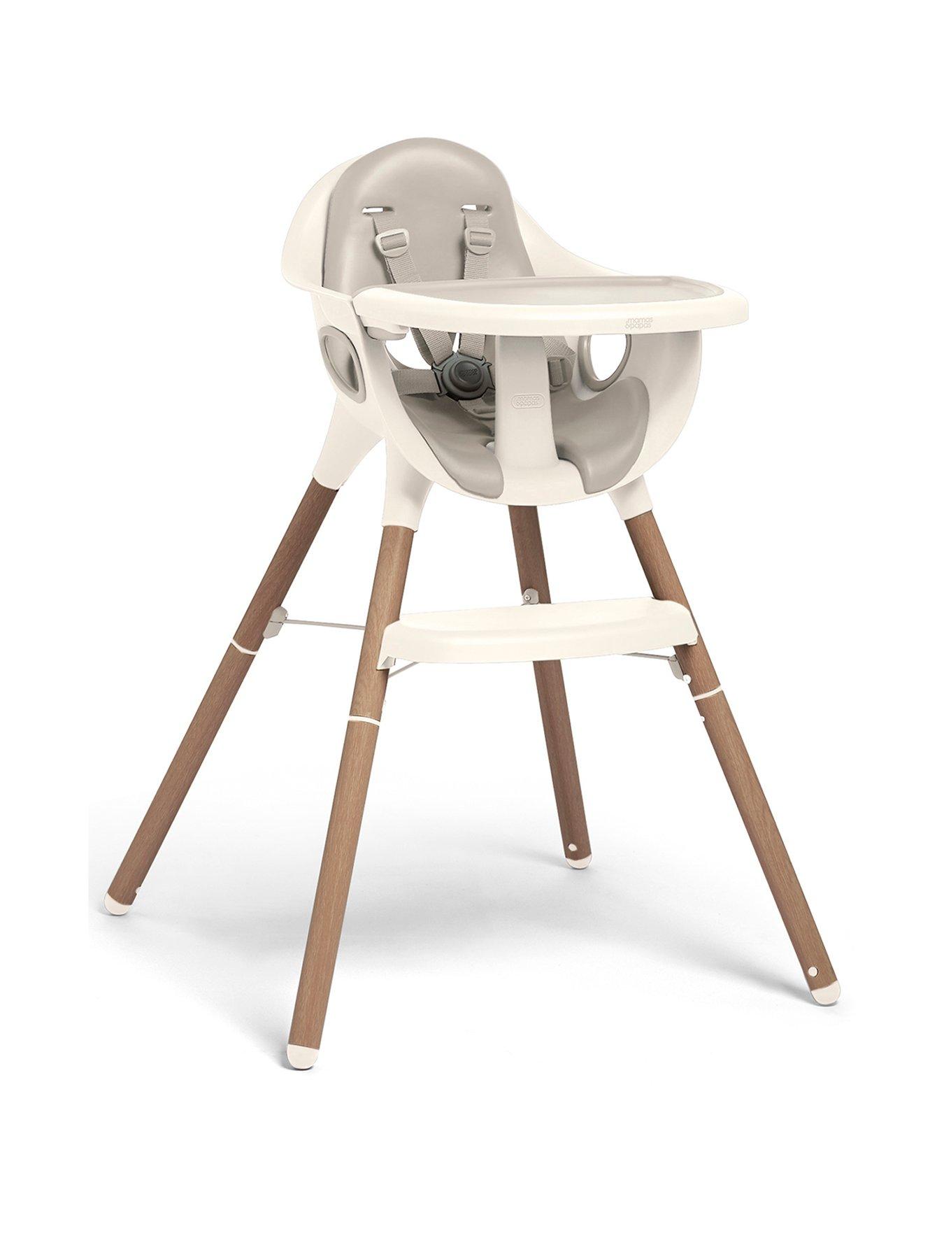 Product photograph of Mamas Papas Juice Highchair - Croissant from very.co.uk