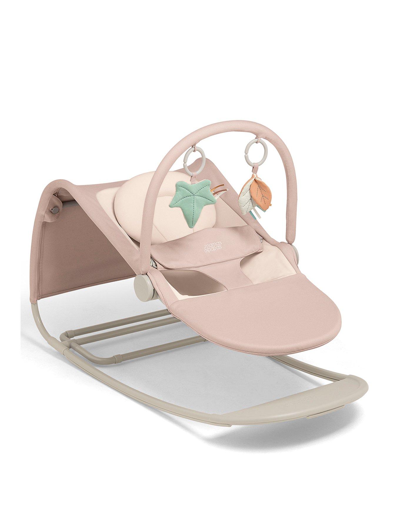 Image 1 of 7 of Mamas & Papas Tempo Rocker Bouncer - Blush