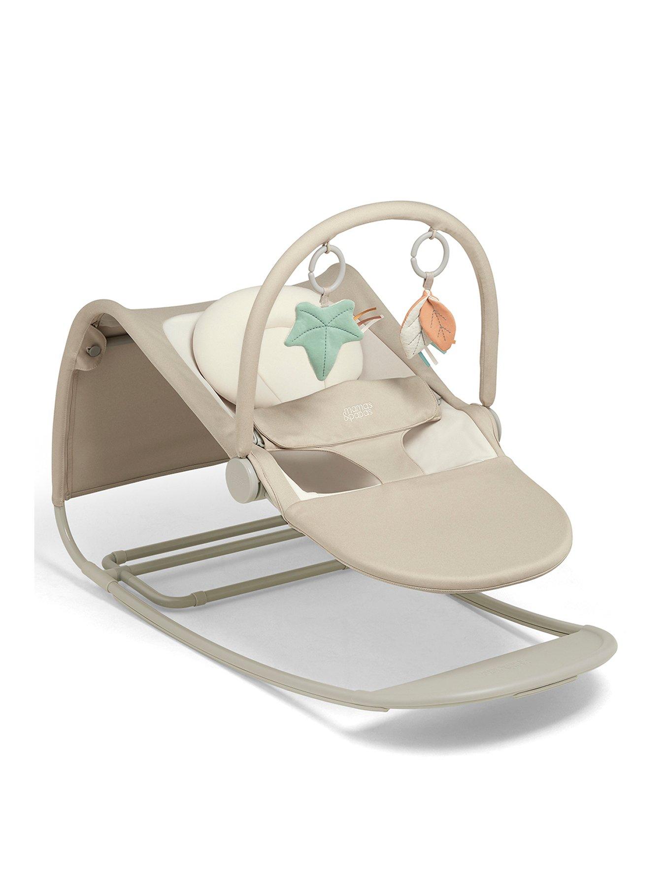 Image 1 of 7 of Mamas & Papas Tempo Rocker Bouncer - Sand