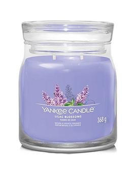Product photograph of Yankee Candle Signature Collection Large Jar Candle Ndash Wild Orchid from very.co.uk