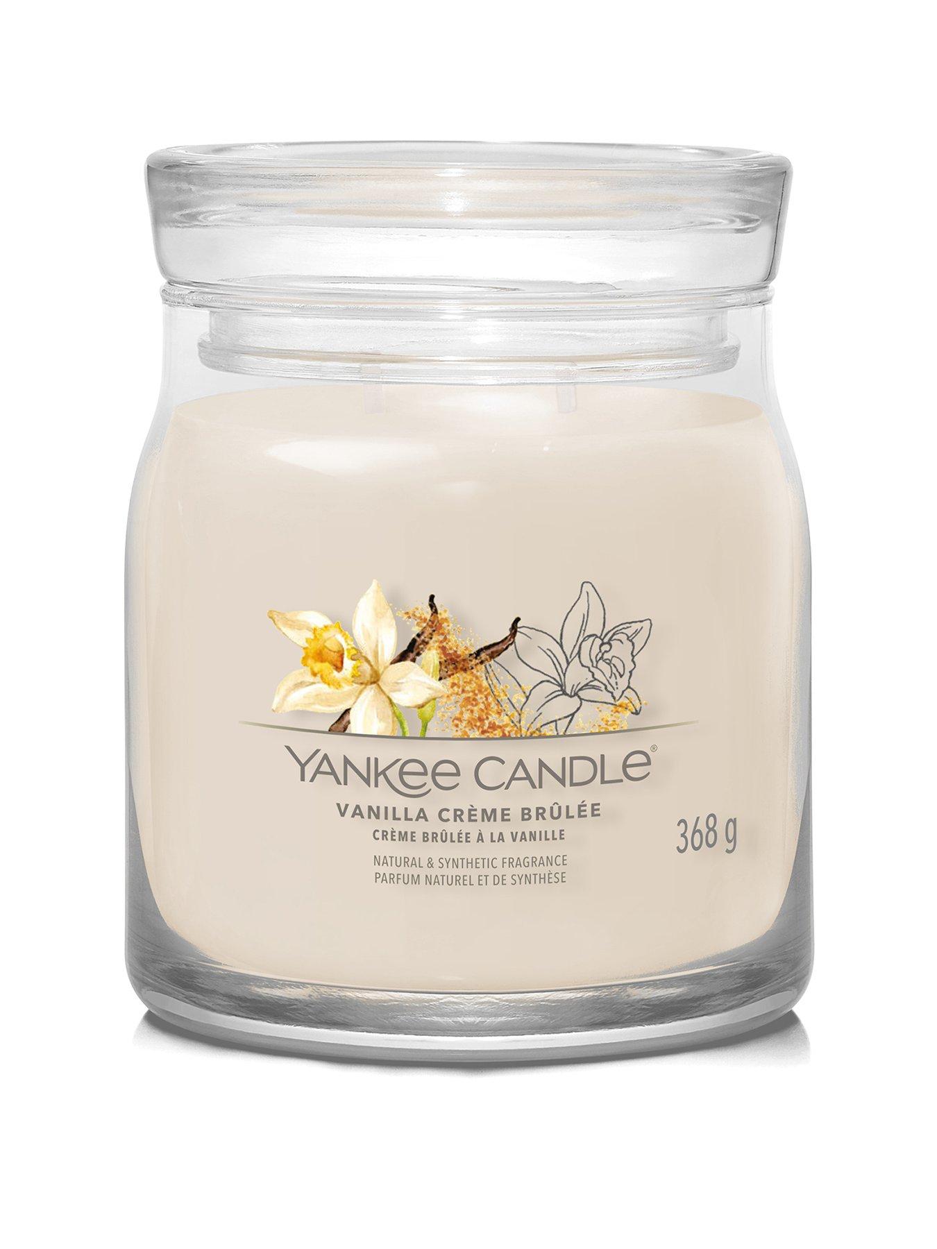 Yankee Candle Signature Collection Medium Jar Candle – Vanilla Crème Brulee