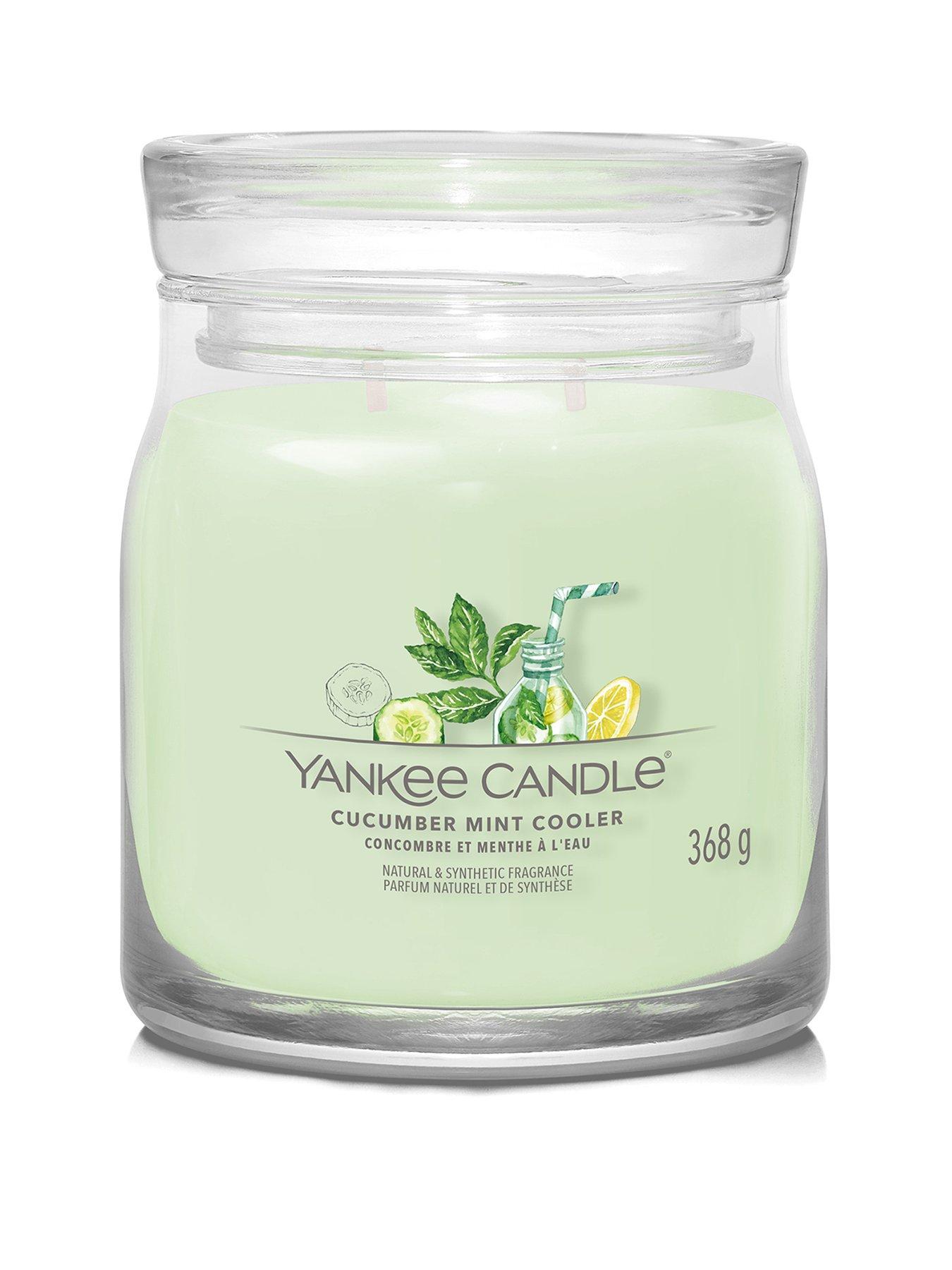 Yankee Candle Signature Collection Medium Jar Candle – Cucumber Mint Cooler