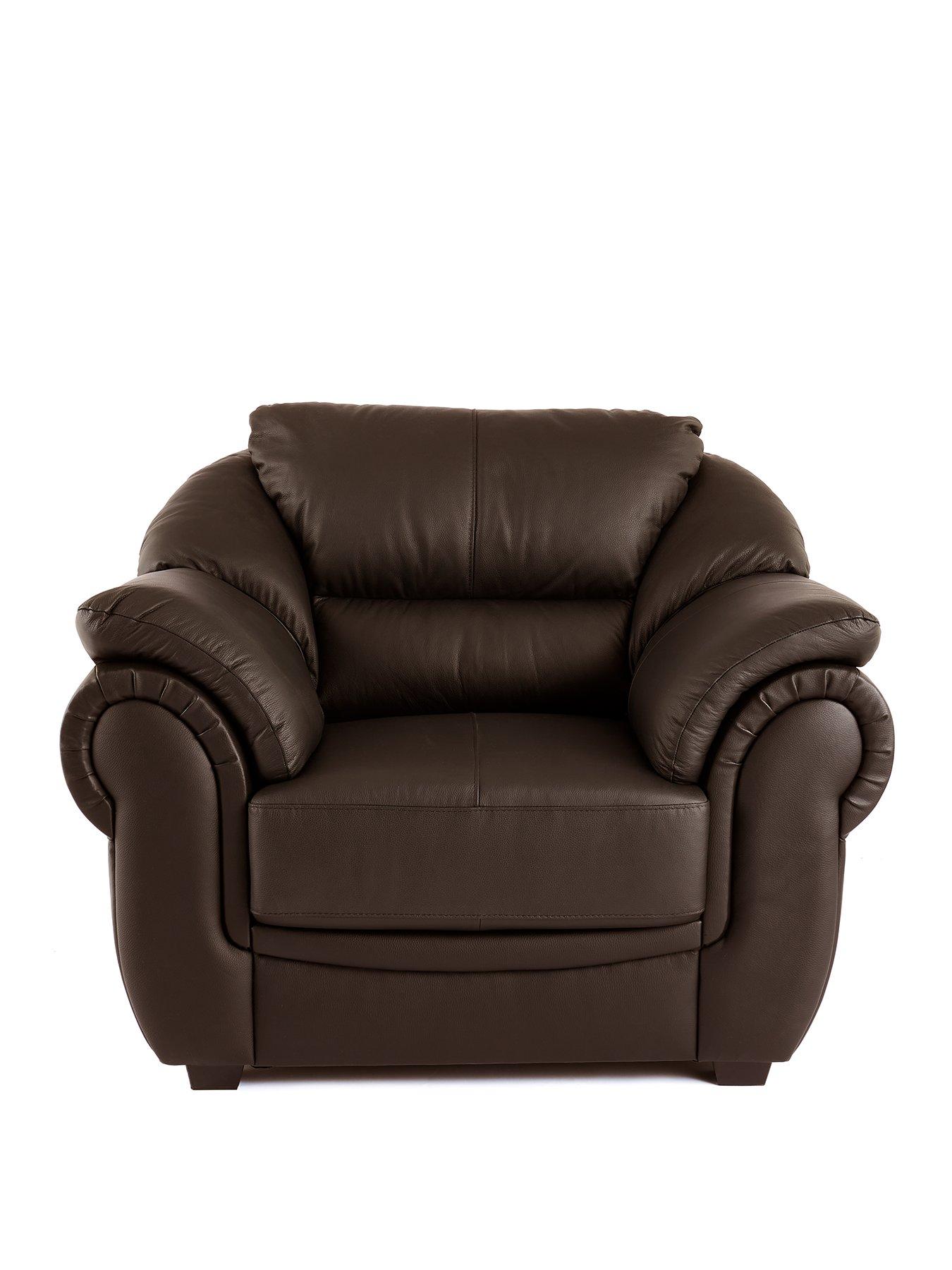 Image 2 of 5 of undefined Naples Leather Armchair&nbsp;- FSC&reg; Certified