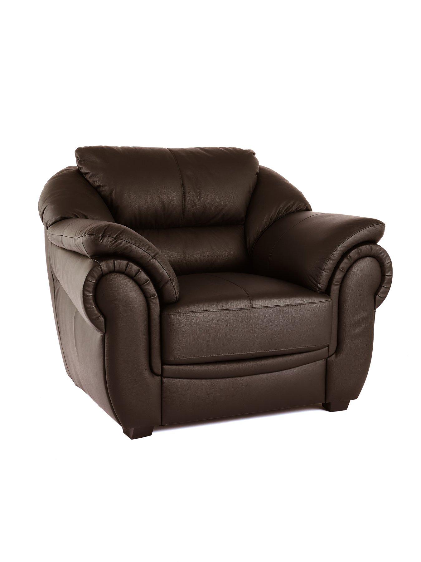 Image 3 of 5 of undefined Naples Leather Armchair&nbsp;- FSC&reg; Certified