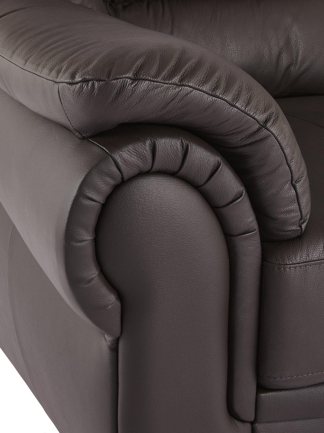 Image 4 of 5 of undefined Naples Leather 2 Seater Sofa&nbsp;- FSC&reg; Certified