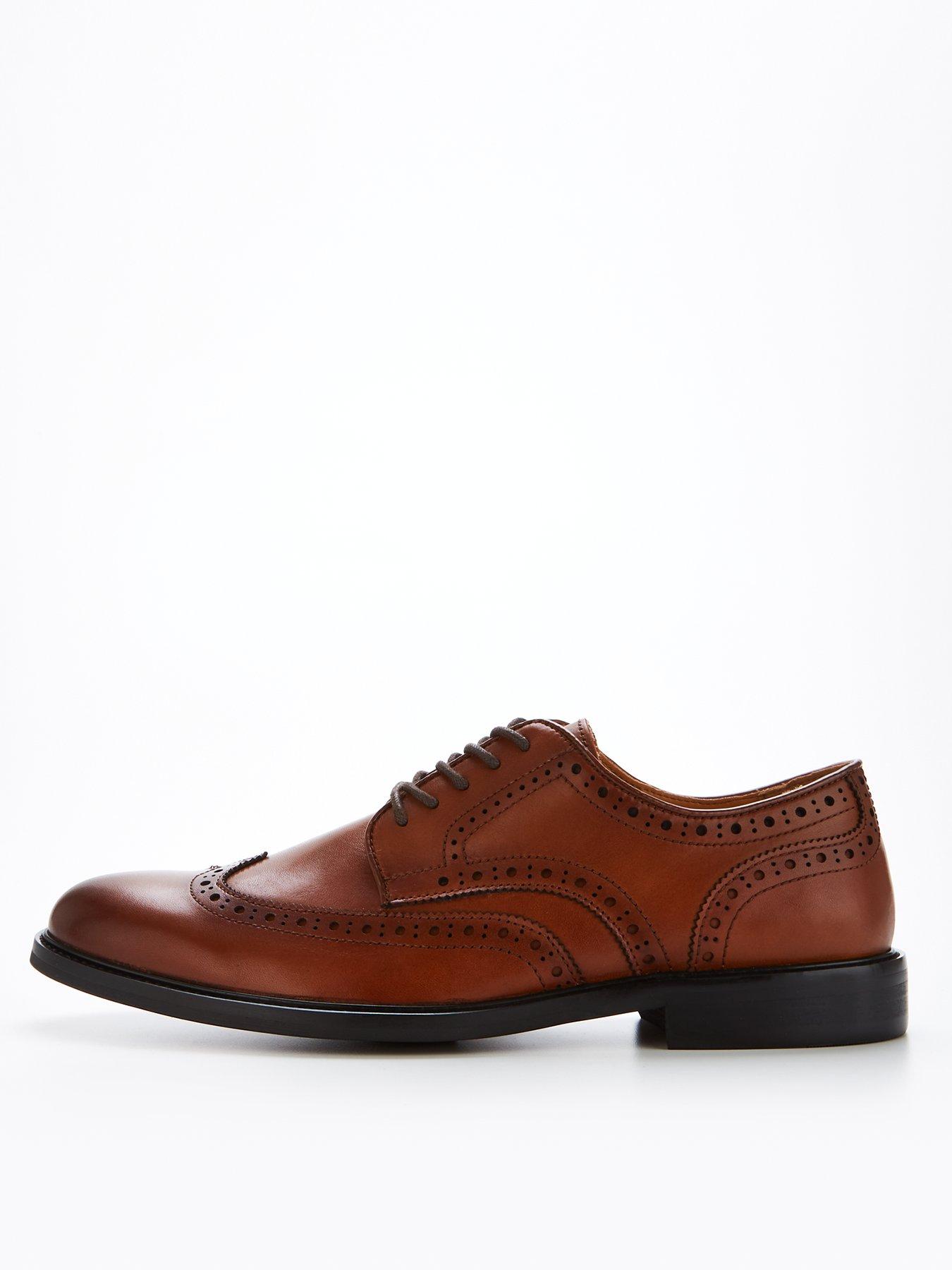 Tommy hilfiger classic leather clearance brogue