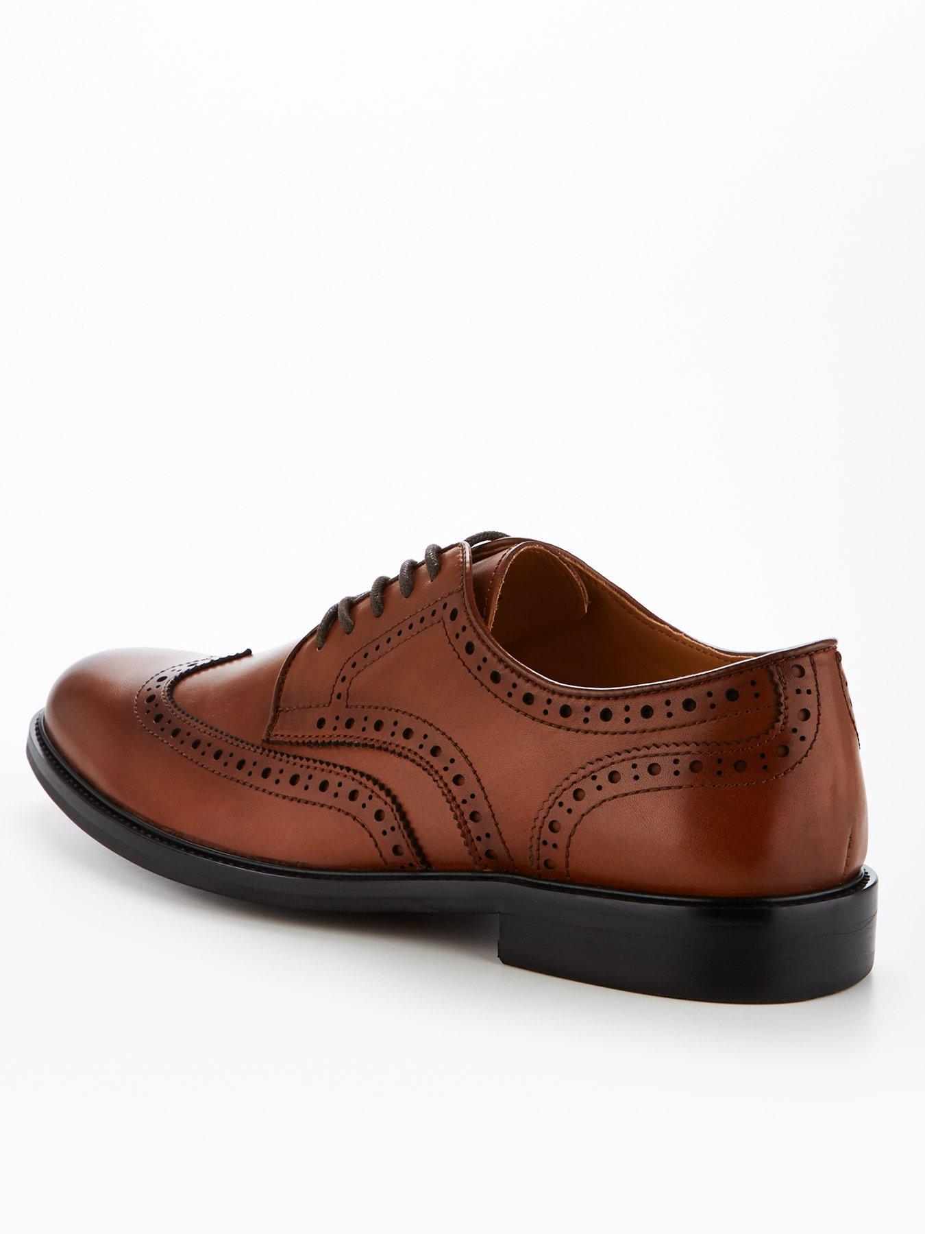 Tommy hilfiger classic leather on sale brogue