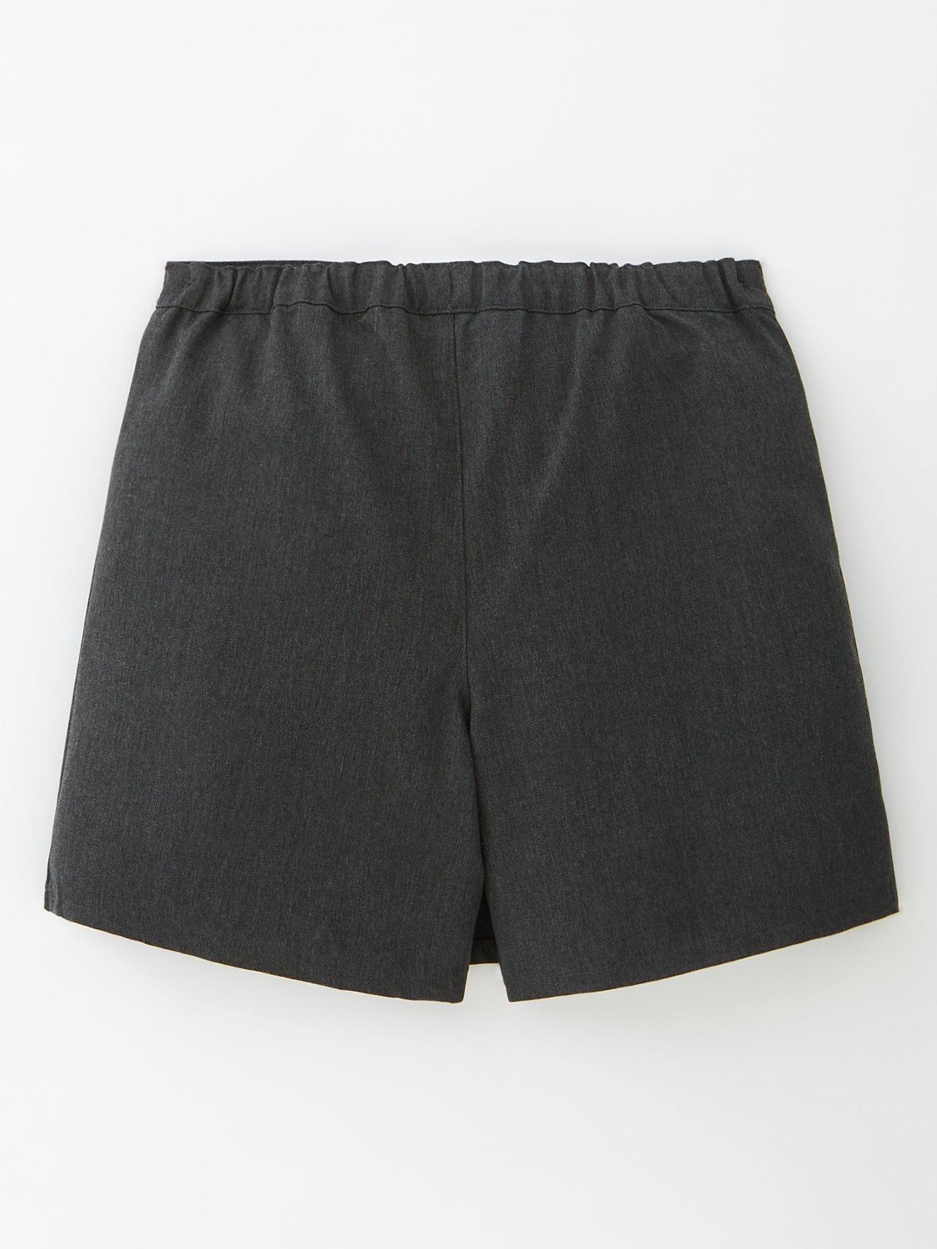 Image 3 of 6 of The Very Collection Girls Woven Skort - Grey