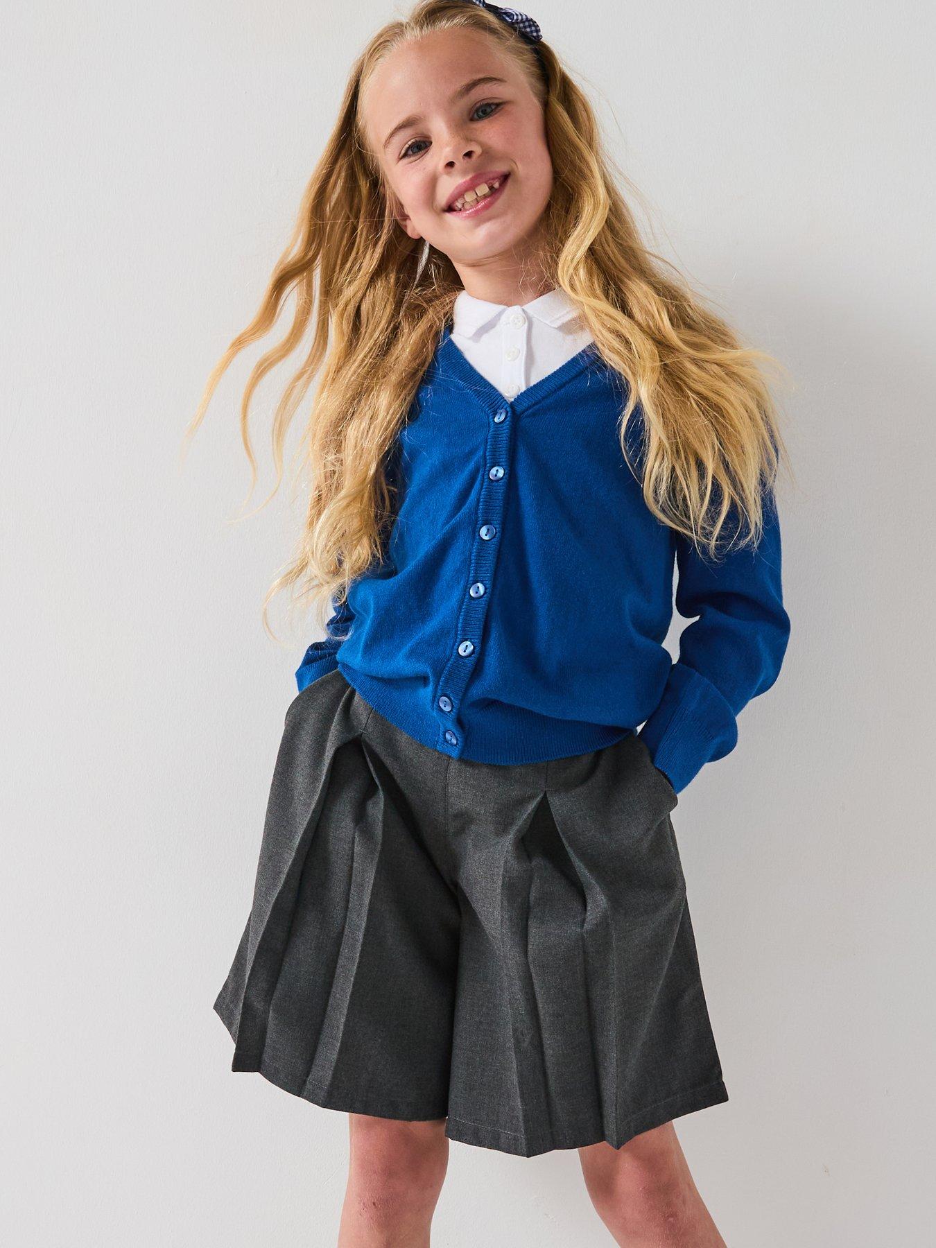 The Very Collection Girls Tailored Short - Grey