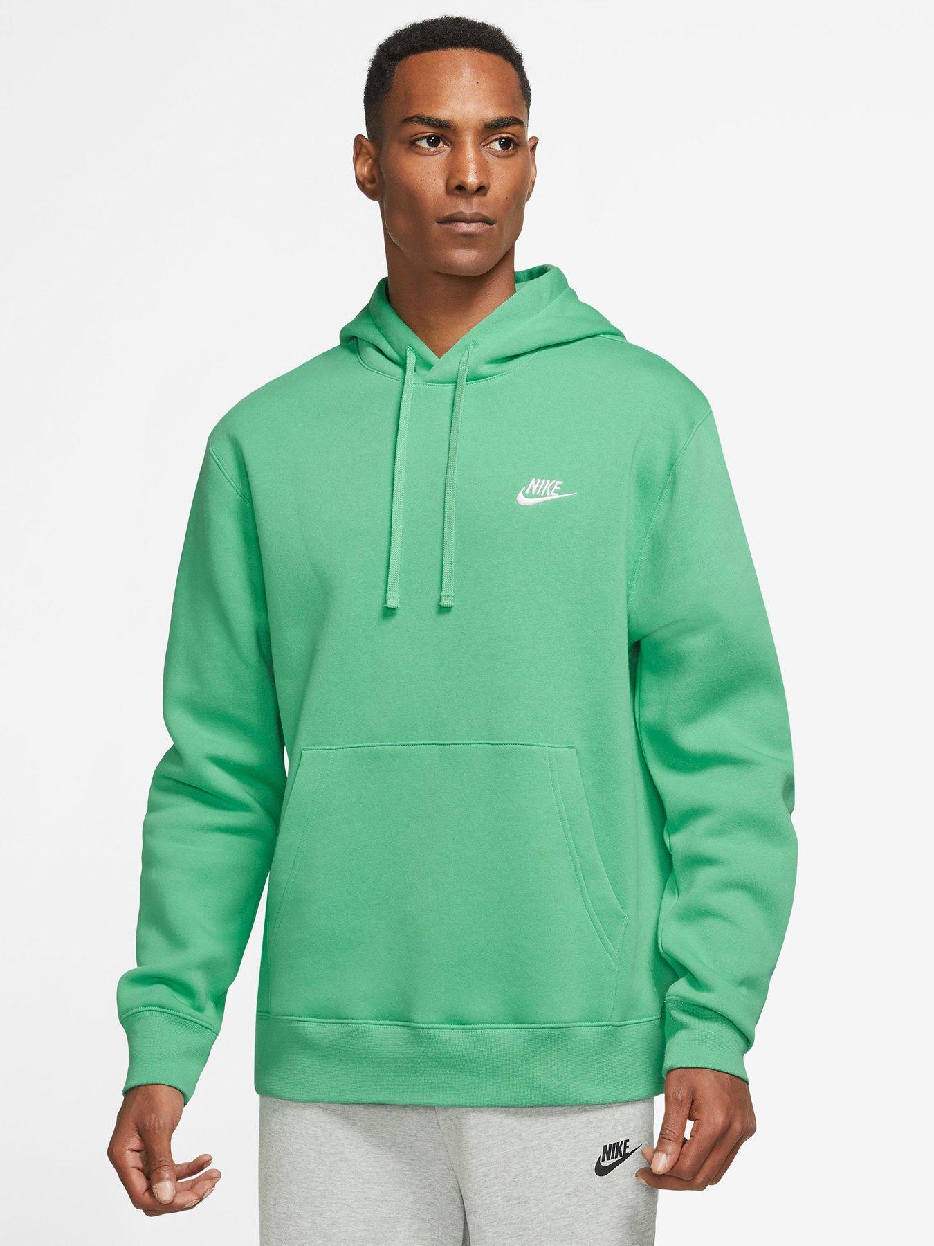 Nike Men's Hoodie - Green - S