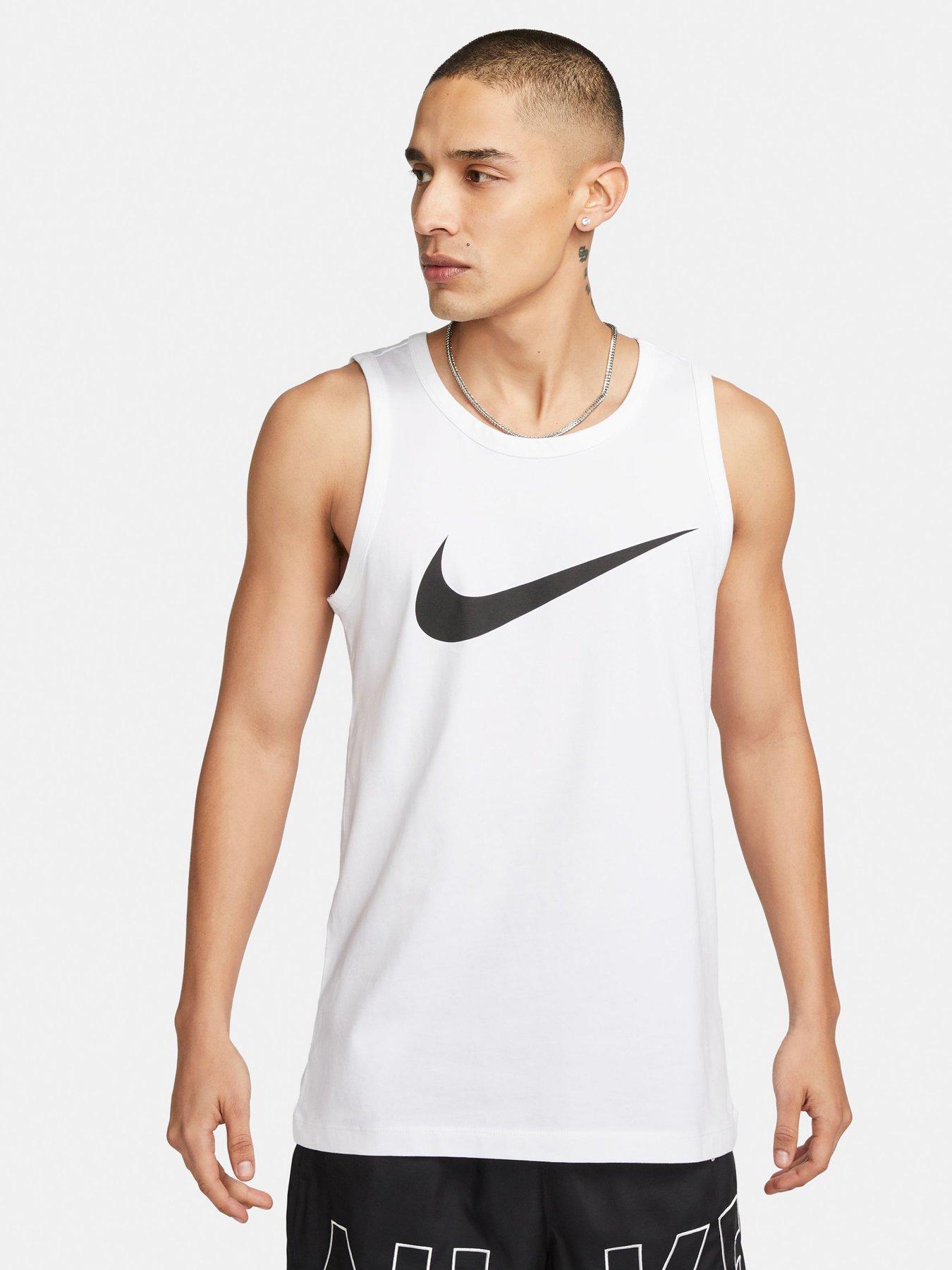 NSW Icon Swoosh Tank White