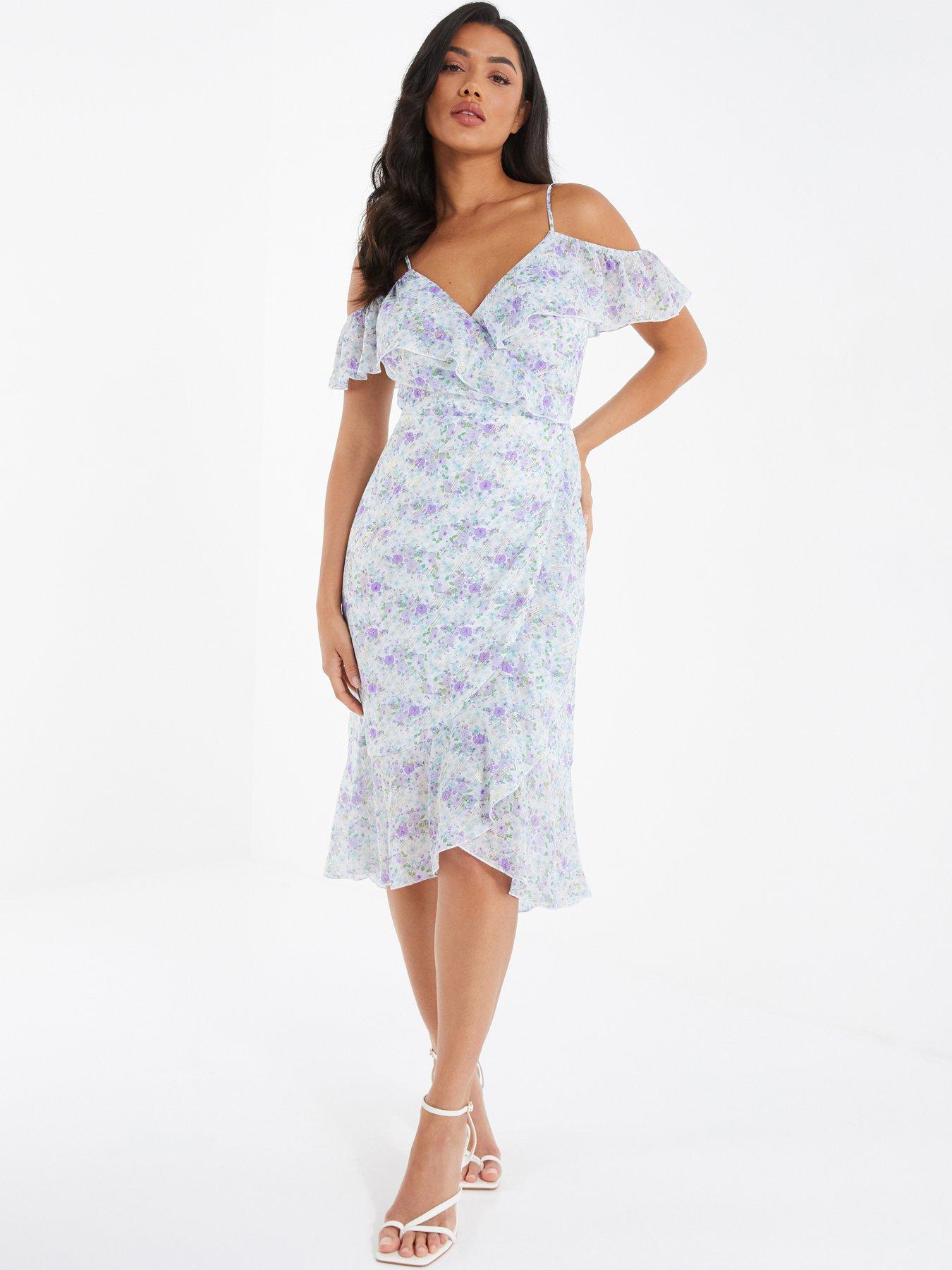 Quiz sales wrap dress