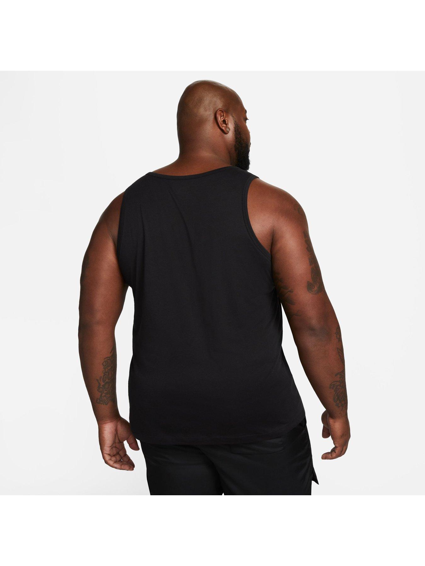 Mens black nike outlet tank top