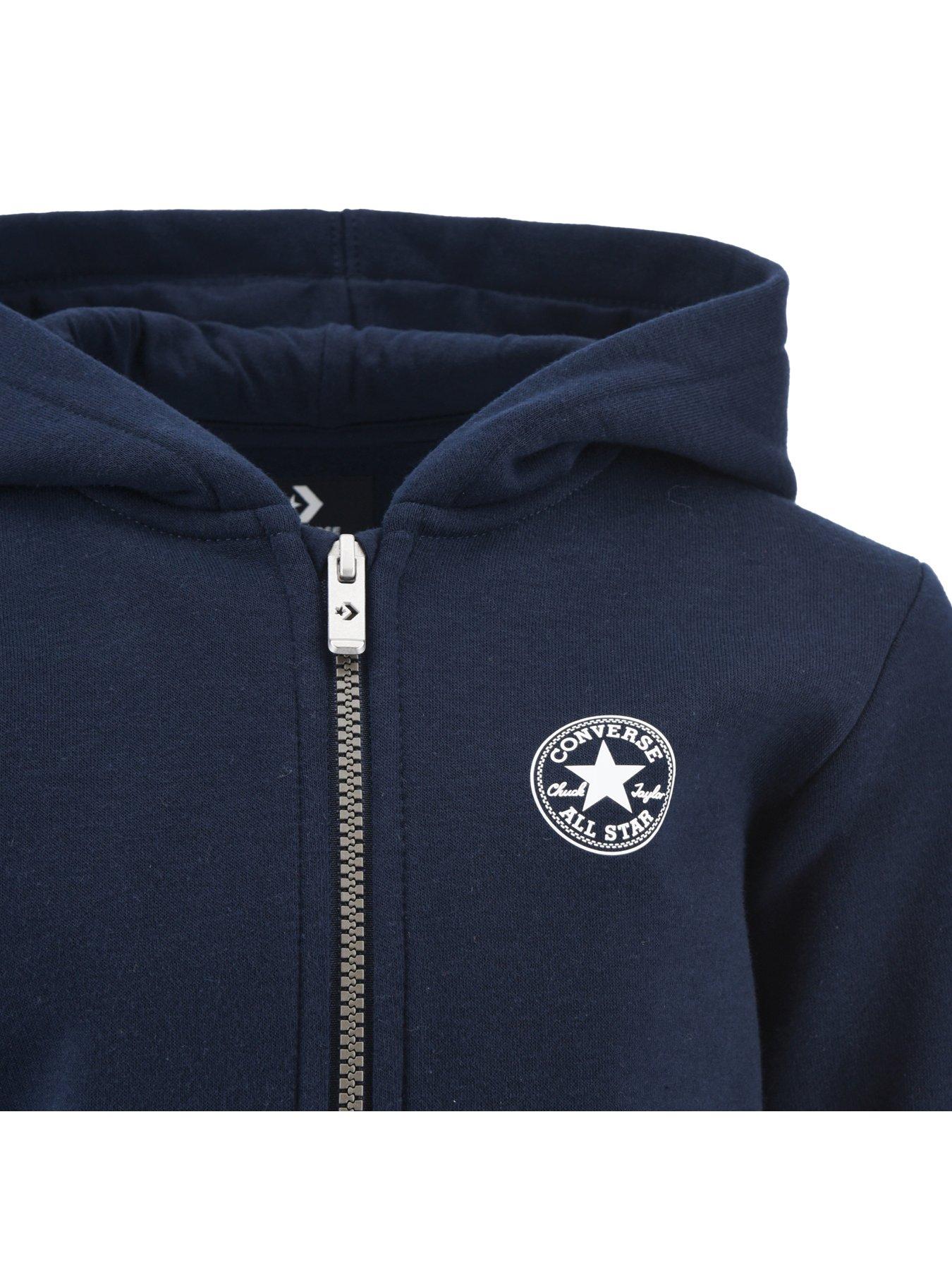 Converse navy clearance hoodie