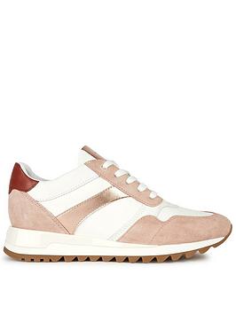 geox d tabelya a trainer - nude white