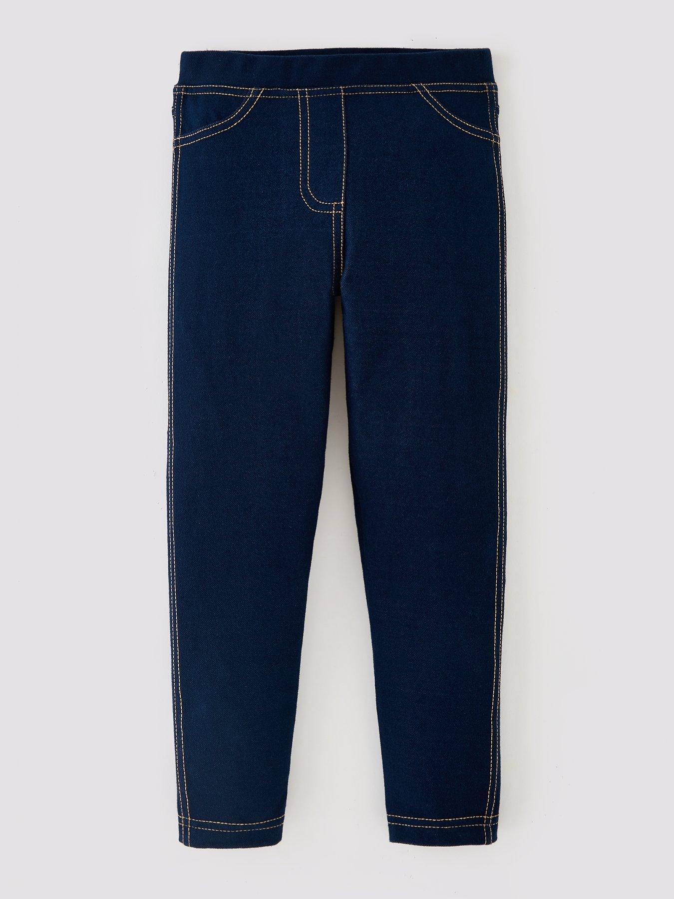Image 1 of 4 of Everyday Girls Jersey Jegging Dark Wash