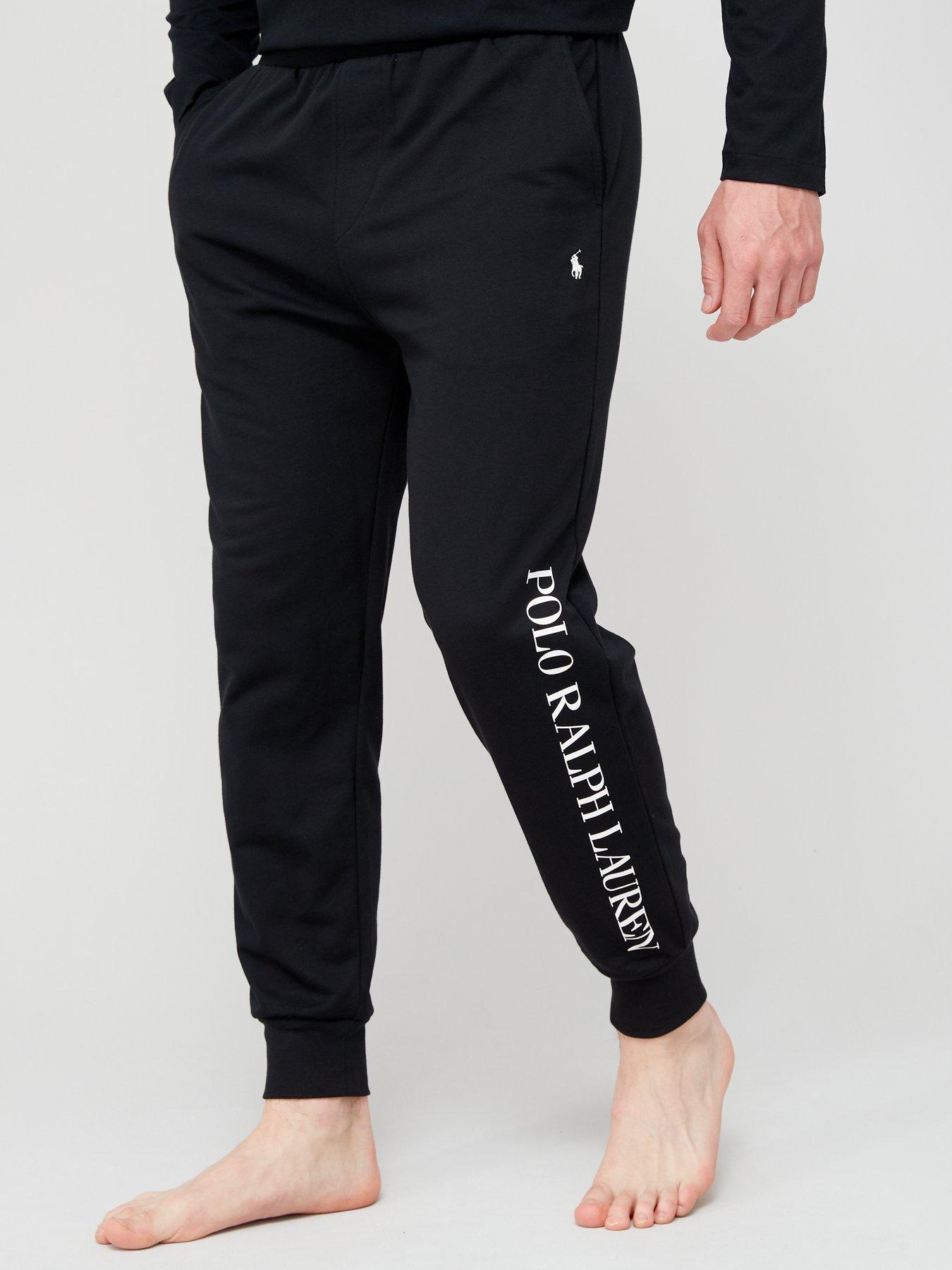 Polo Ralph Lauren Logo Lounge Pants - Black | very.co.uk