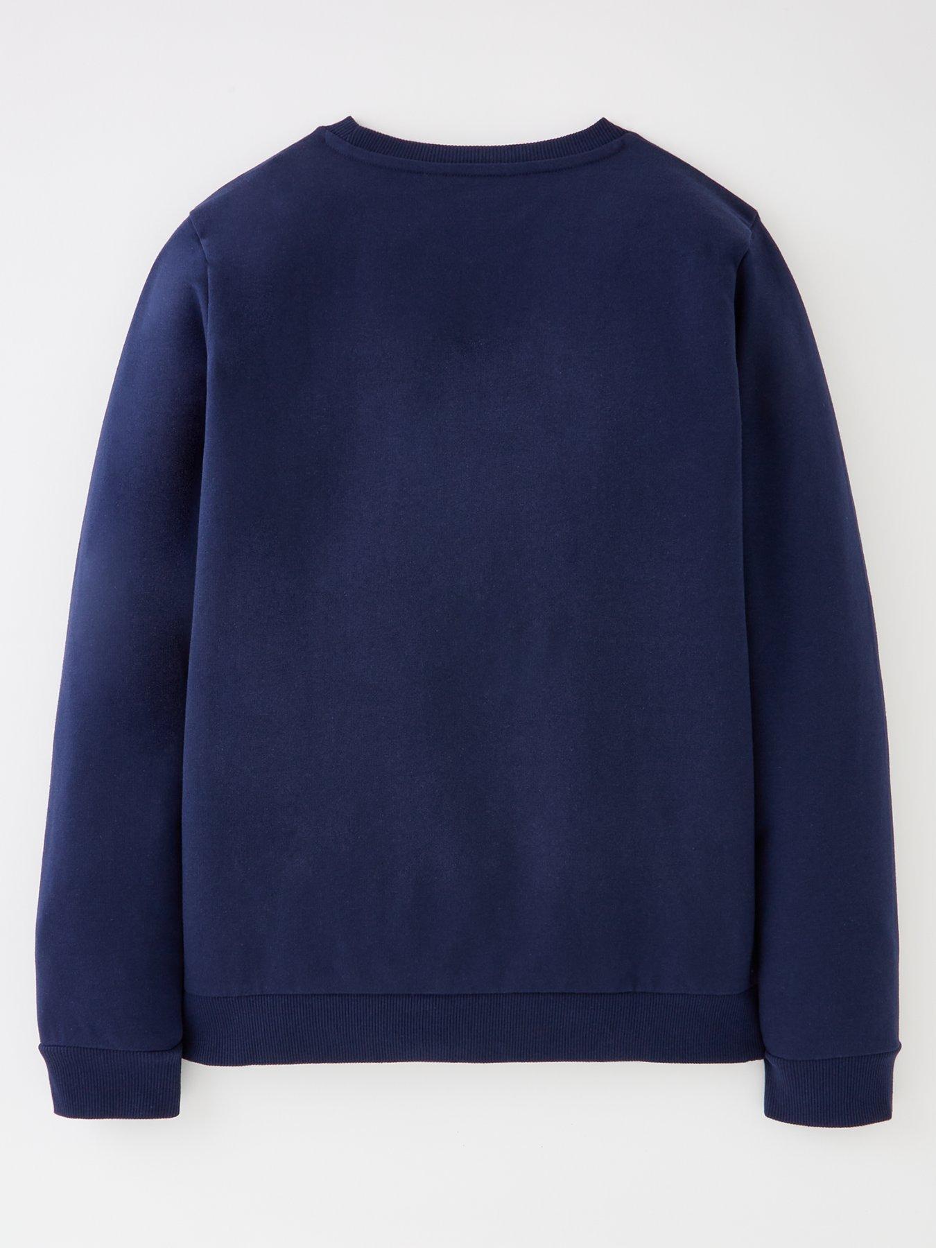 Image 2 of 4 of Everyday Unisex Crew Neck Sweatshirt - Navy