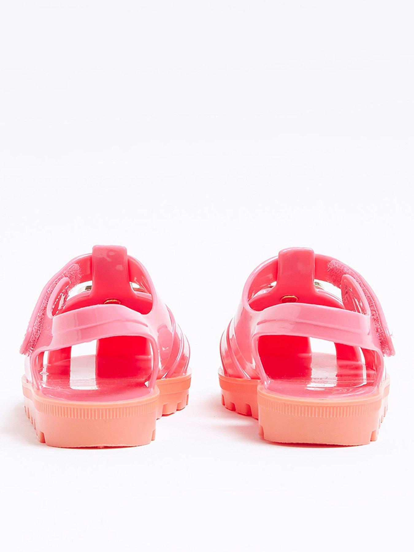 River island children's jelly on sale shoes