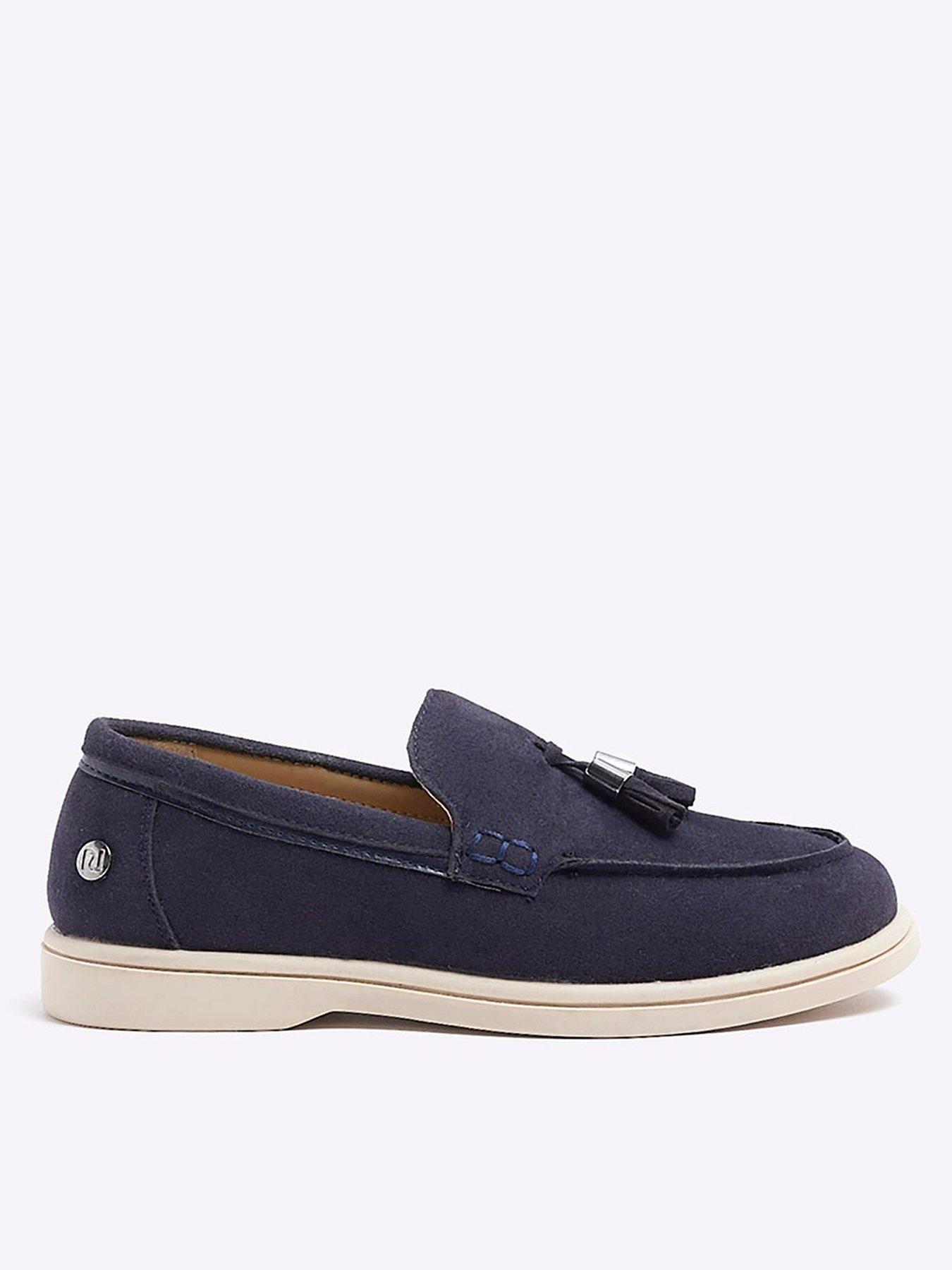 River island suede on sale loafers