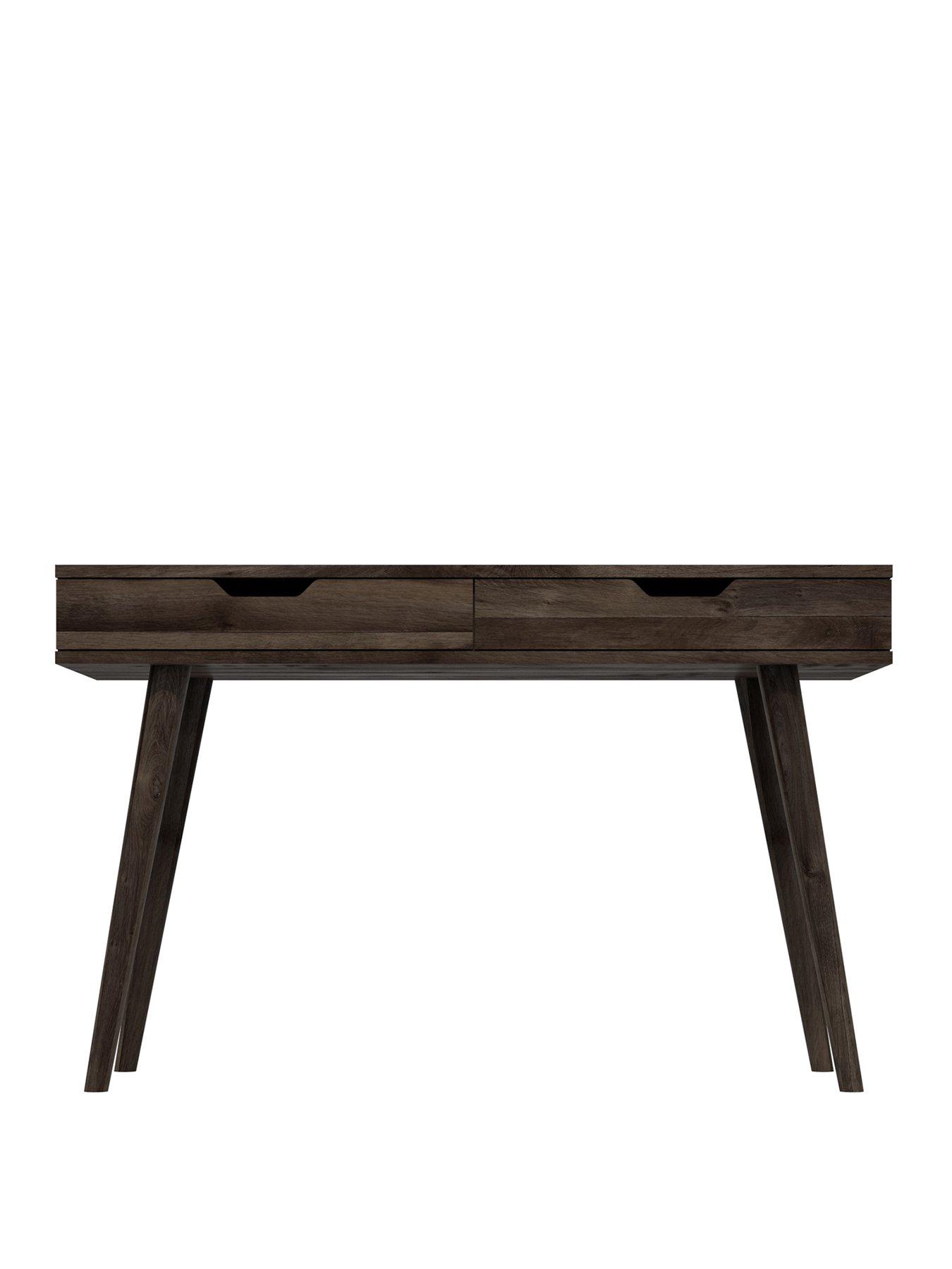 Dark oak deals study desk