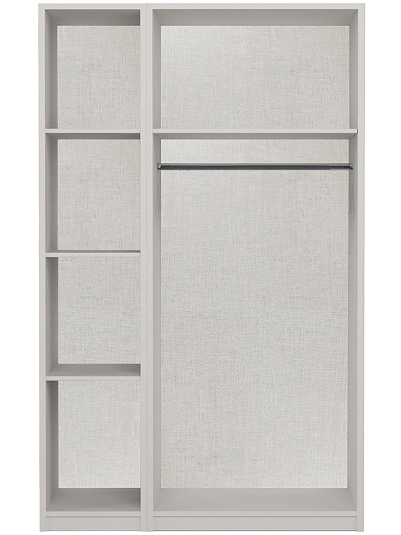 Image 4 of 5 of One Call Tuscany Ready Assembled 3 Door Mirrored Wardrobe