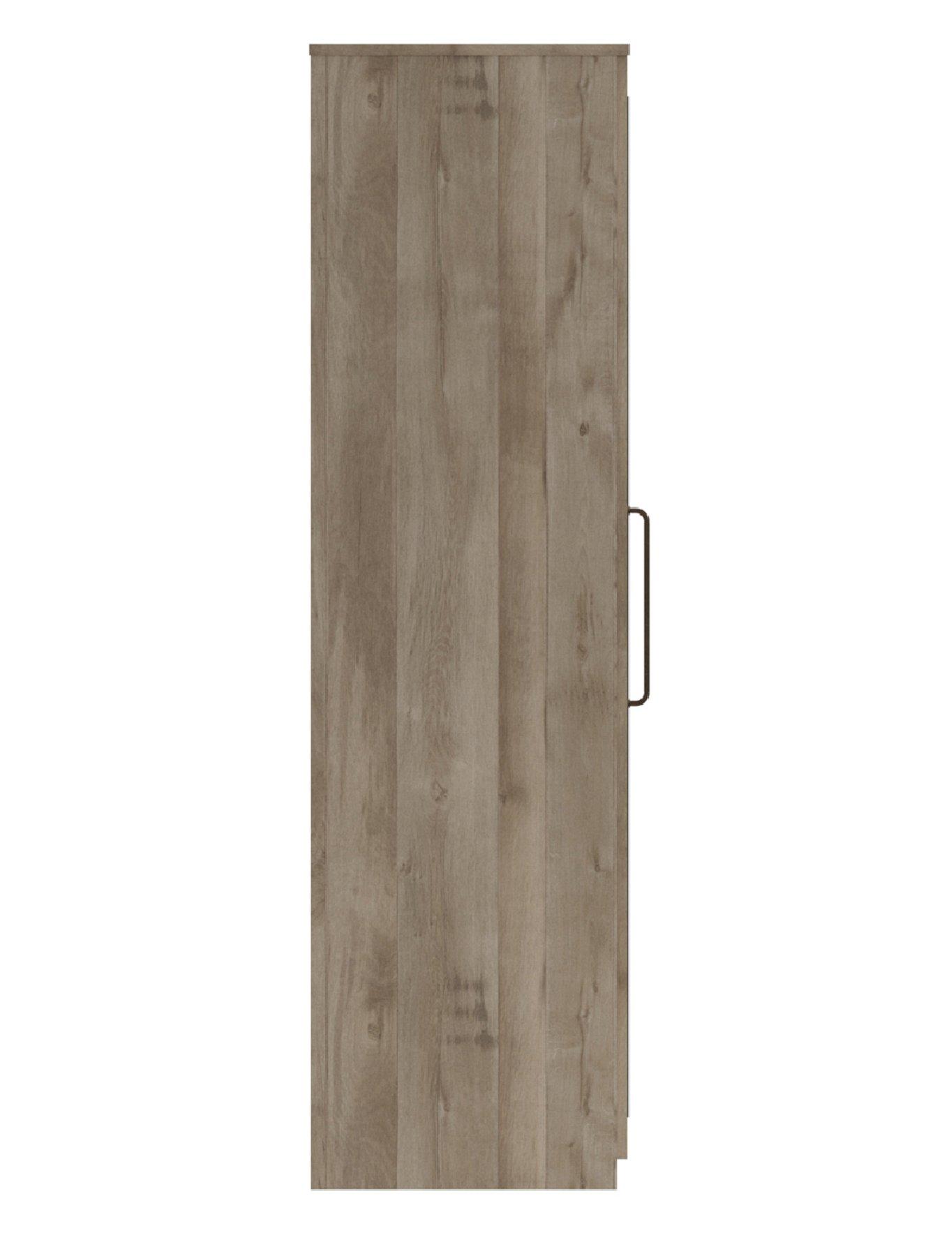 Image 5 of 5 of One Call Tuscany Ready Assembled 3 Door Mirrored Wardrobe