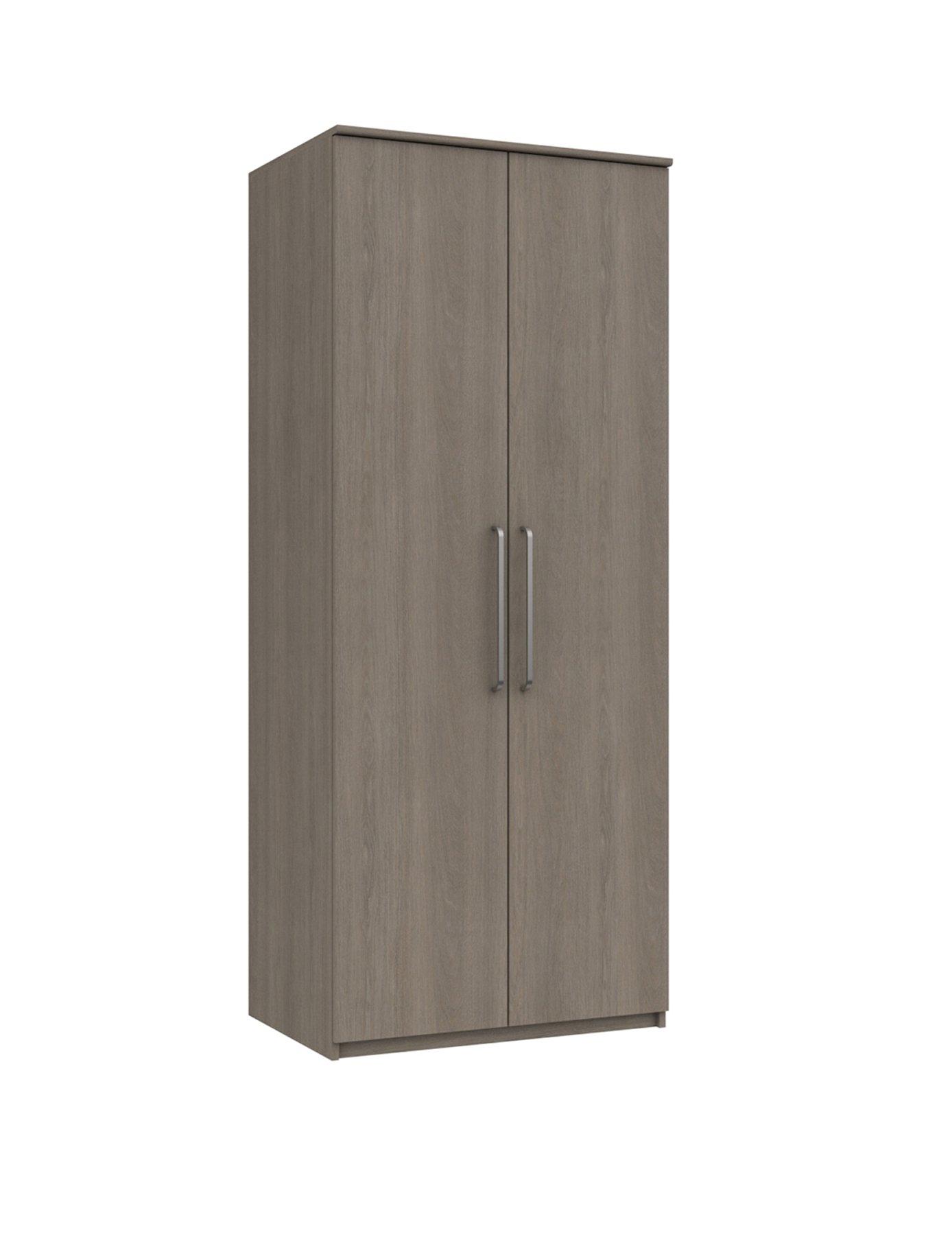  image of one-call-reagon-ready-assembled-2-door-wardrobe