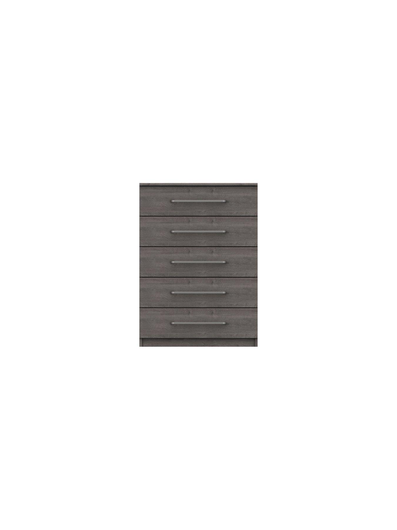 undefined Reagon Ready Assembled 5 Drawer Chest