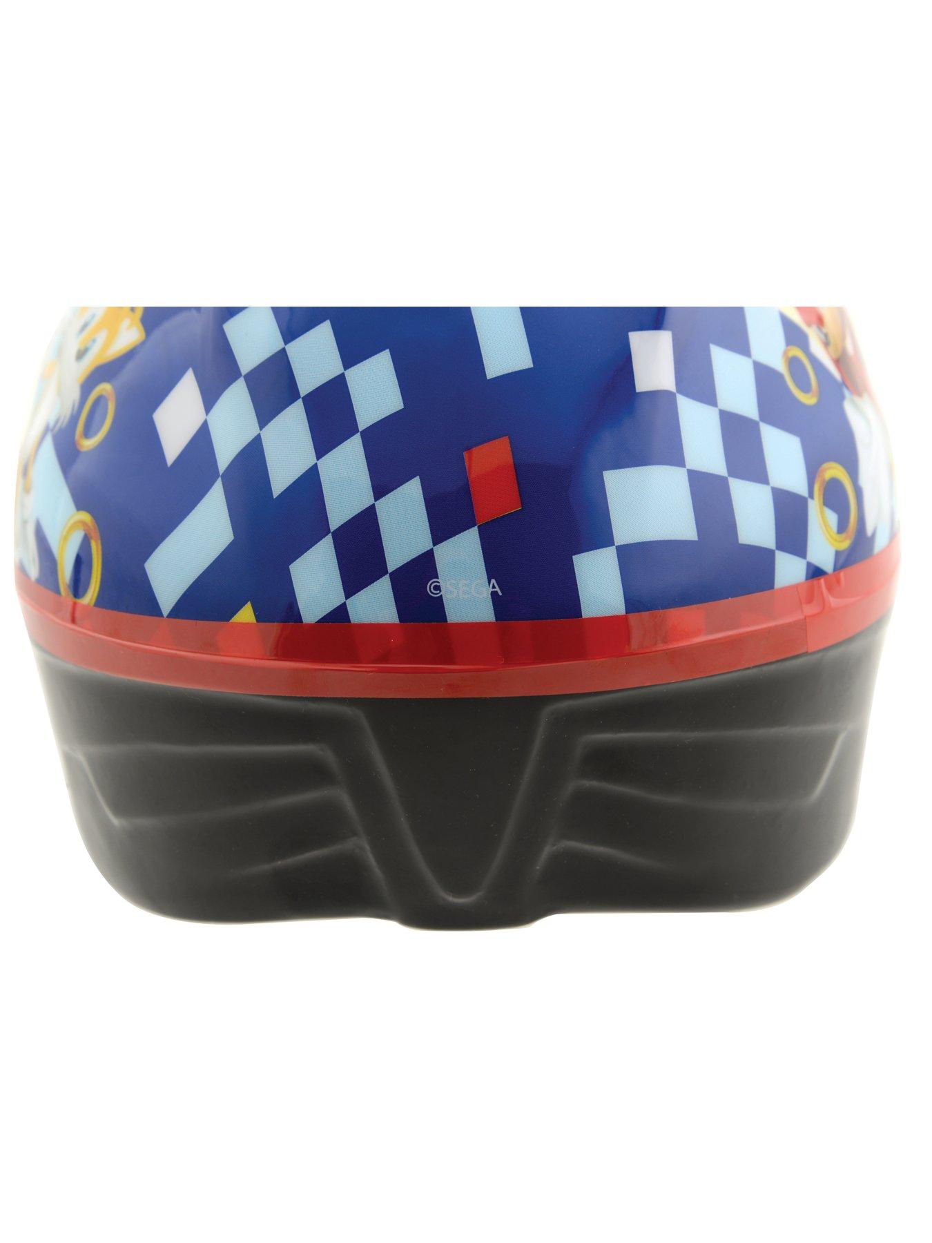 Sonic the cheap hedgehog bike helmet