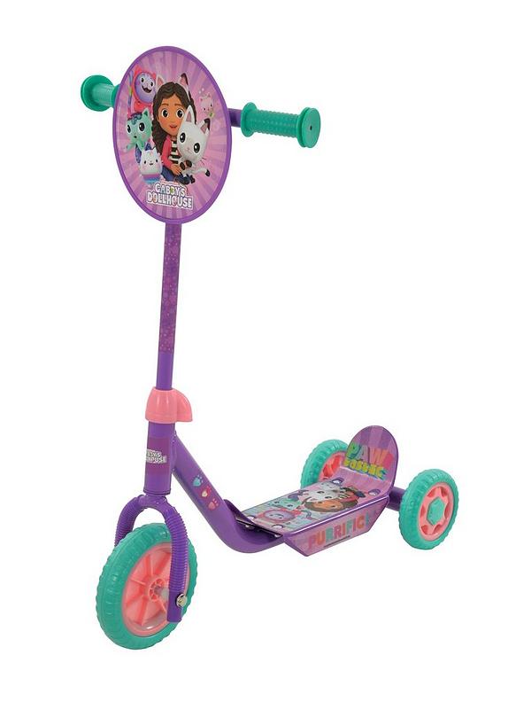 Image 1 of 7 of Gabby's Dollhouse Deluxe Tri-Scooter