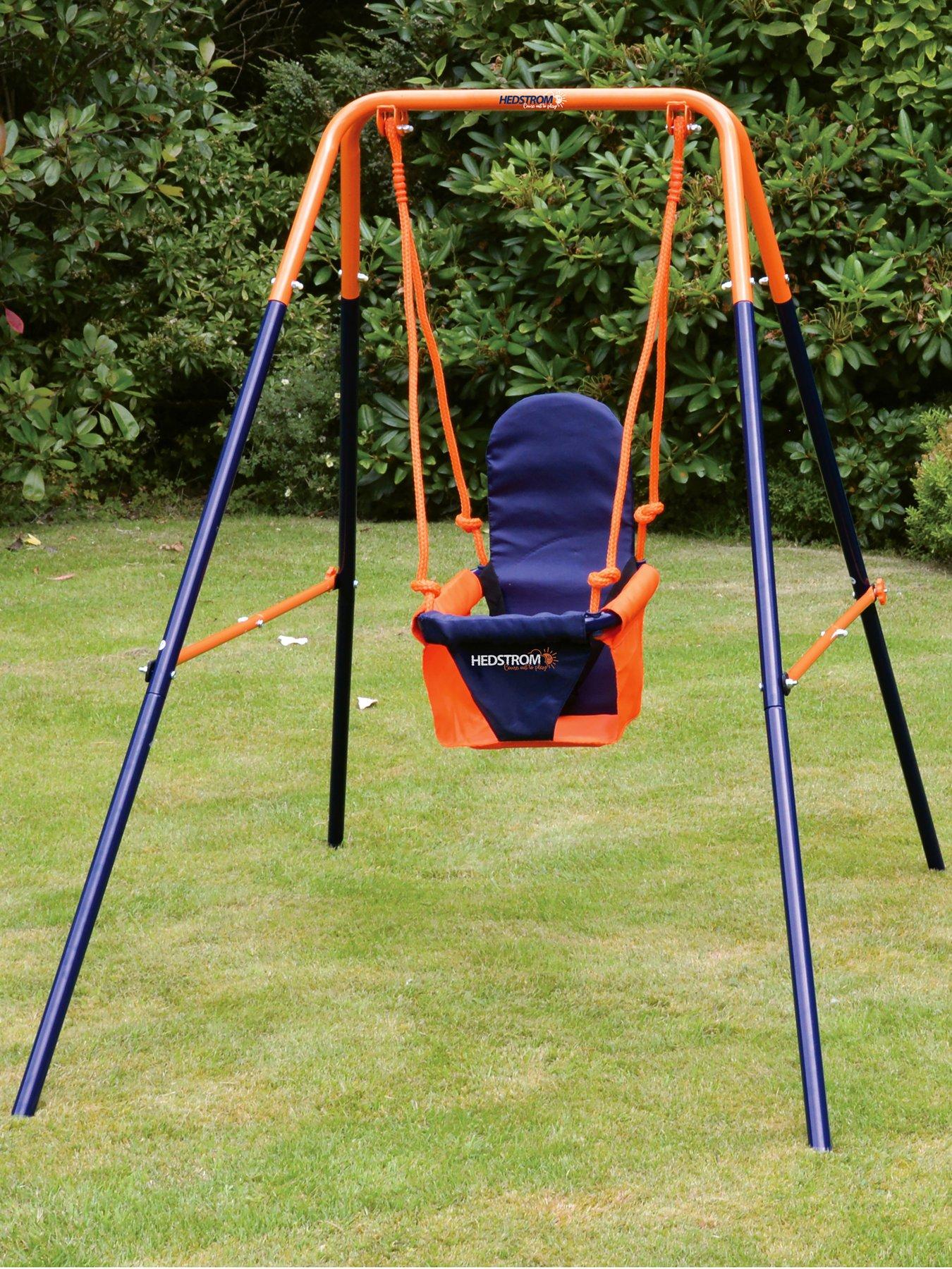 Folding toddler swing store set