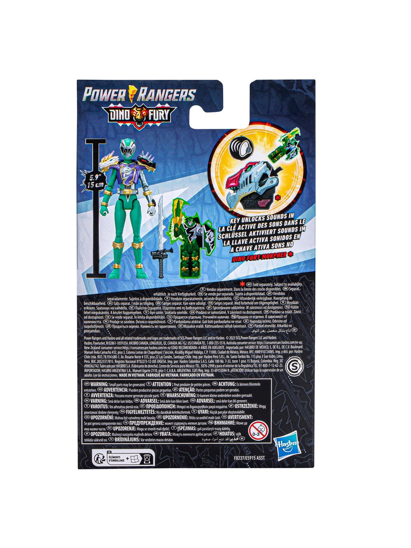 Power Rangers Dino Fury Cosmic Armor Green Ranger, Power Rangers Toys  Action Figures 