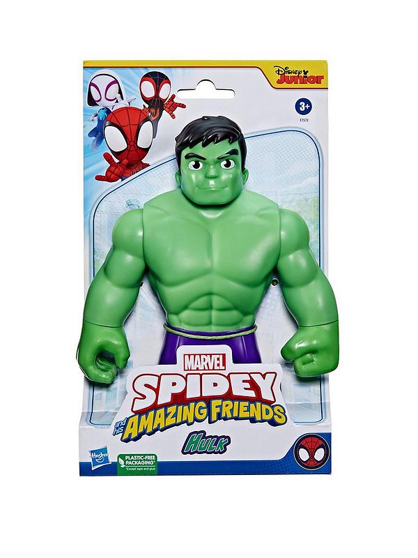 Image 1 of 6 of Spiderman Spidey and His Amazing Friends -&nbsp;Supersized Hulk Figure
