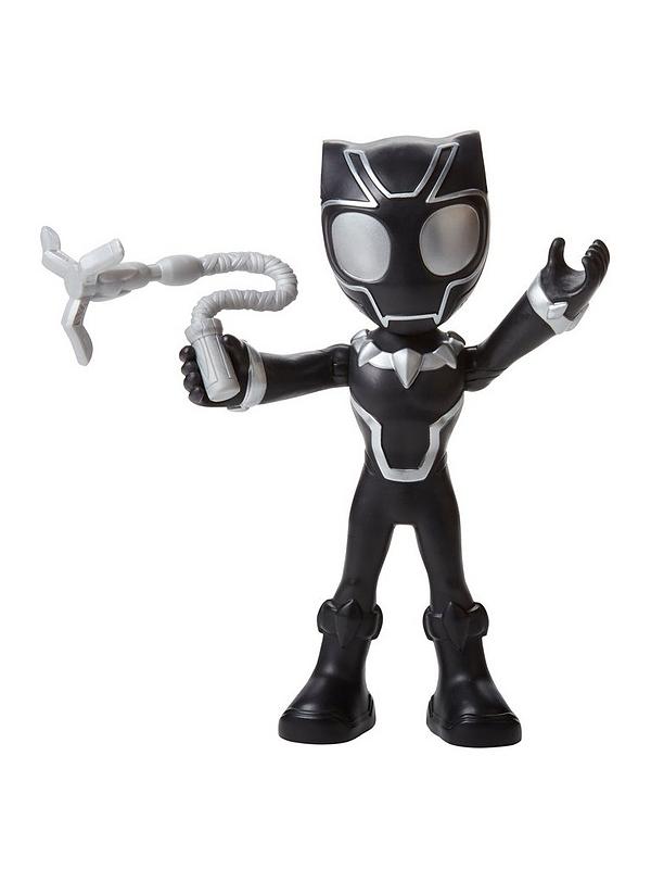 Image 1 of 6 of Marvel Spidey and His Amazing Friends Supersized Black Panther Action Figure