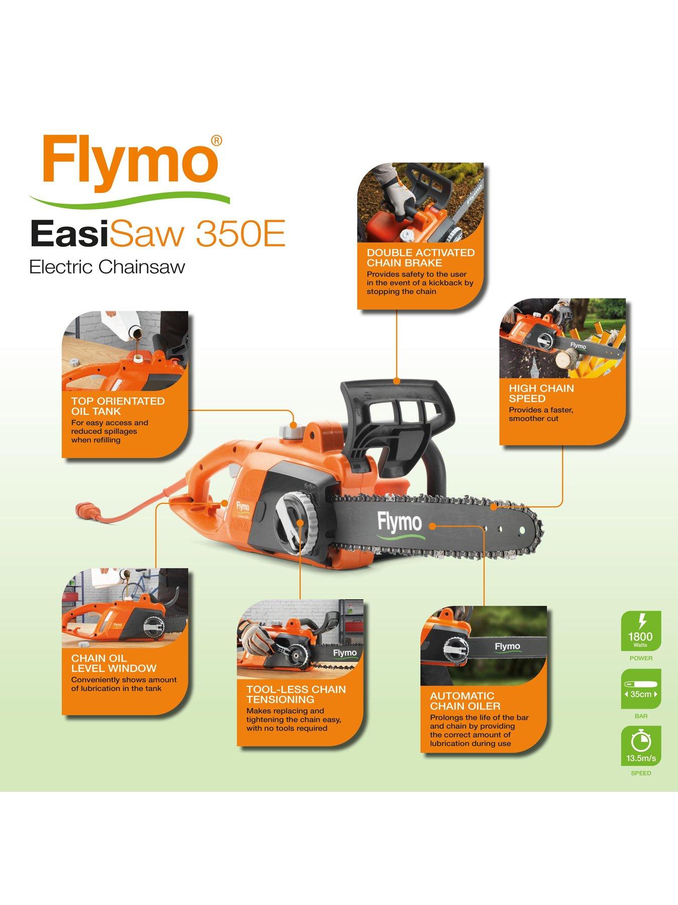 Image 2 of 8 of Flymo EasiSaw 350E Electric Chainsaw