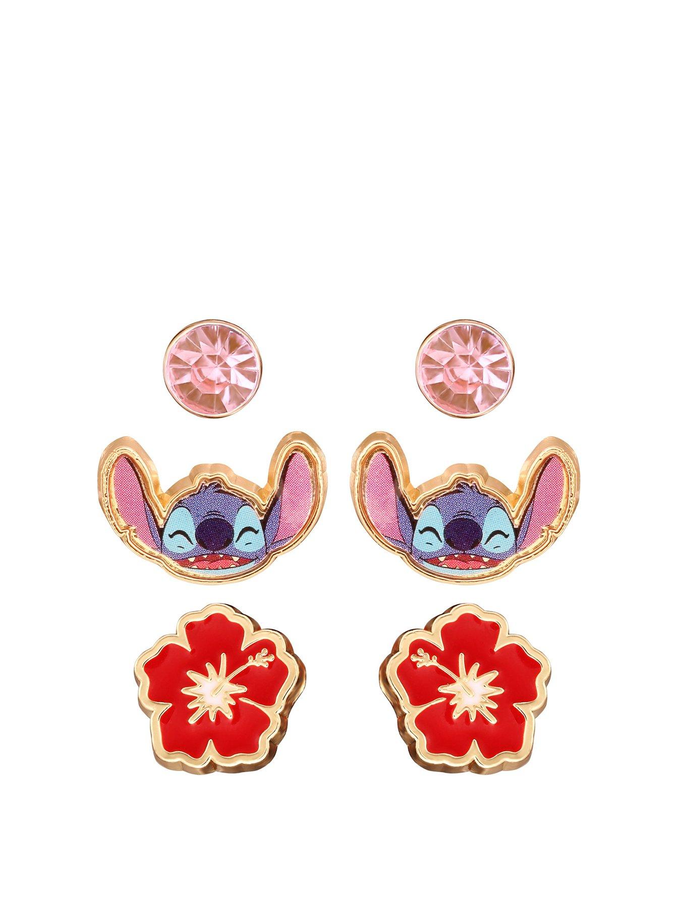Image 1 of 3 of Disney Lilo &amp; Stitch&nbsp;Earring Set (3 Pairs)