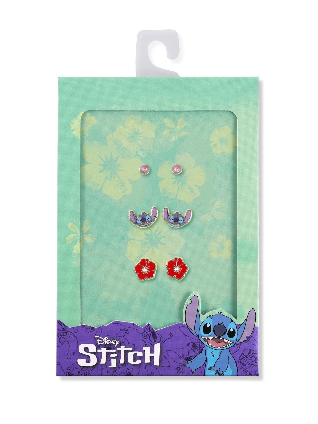 Image 3 of 3 of Disney Lilo &amp; Stitch&nbsp;Earring Set (3 Pairs)