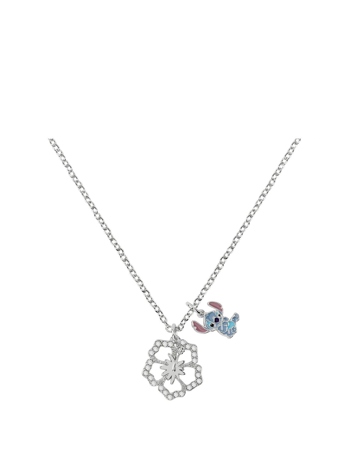 Lilo and stitch flower on sale necklace